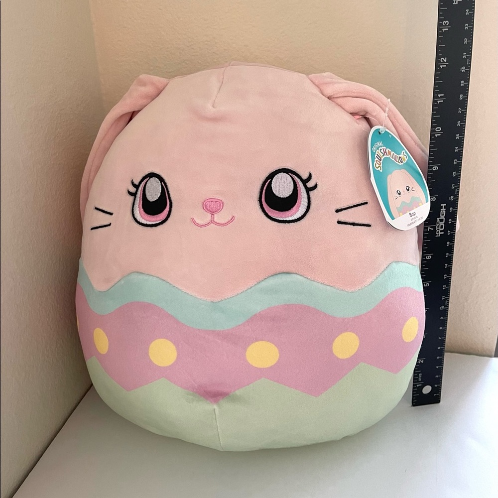 Squishmallow 12” Bop Bunny in Easter Egg 2022 Soft Anime Plush Toy,NWT - Picture 2 of 8
